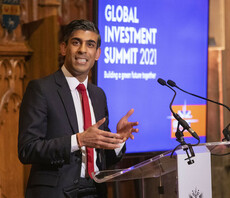 Rishi Sunak touts mandatory plans to help make UK world's first 'net zero aligned financial centre'